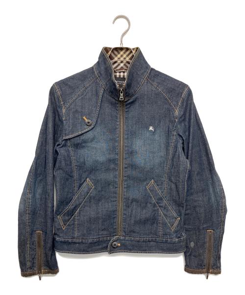 BURBERRY BLACK LABEL（バーバリーブラックレーベル）BURBERRY BLACK LABEL (バーバリーブラックレーベル) BMP96-616-28　デニムジャケット インディゴ サイズ:Mの古着・服飾アイテム
