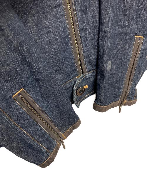 BURBERRY BLACK LABEL（バーバリーブラックレーベル）BURBERRY BLACK LABEL (バーバリーブラックレーベル) BMP96-616-28　デニムジャケット インディゴ サイズ:Mの古着・服飾アイテム