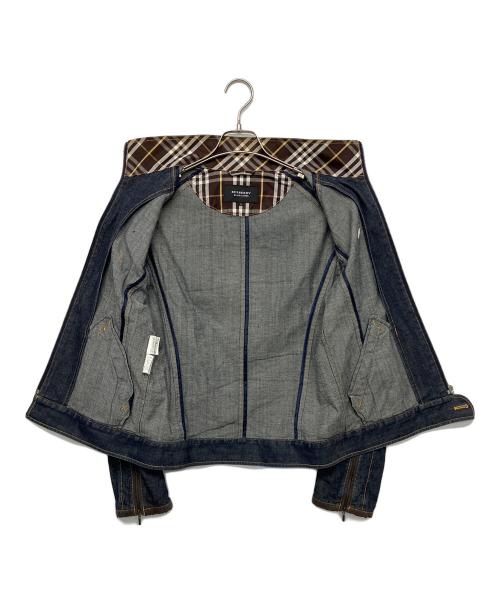 BURBERRY BLACK LABEL（バーバリーブラックレーベル）BURBERRY BLACK LABEL (バーバリーブラックレーベル) BMP96-616-28　デニムジャケット インディゴ サイズ:Mの古着・服飾アイテム