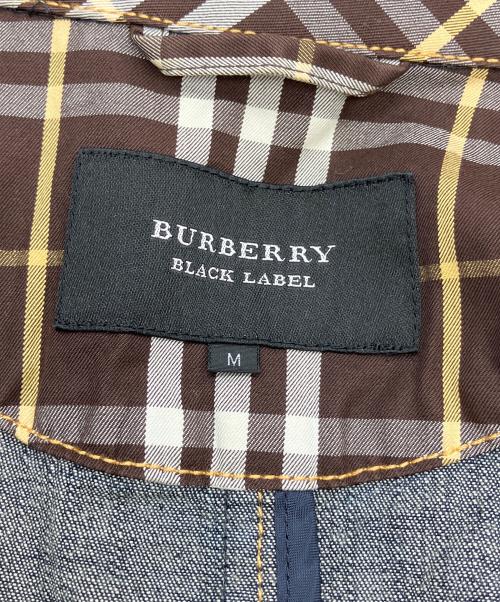 BURBERRY BLACK LABEL（バーバリーブラックレーベル）BURBERRY BLACK LABEL (バーバリーブラックレーベル) BMP96-616-28　デニムジャケット インディゴ サイズ:Mの古着・服飾アイテム