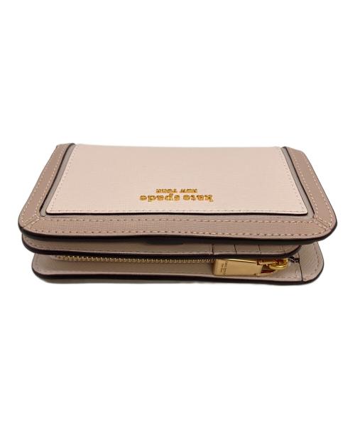 Kate Spade（ケイトスペード）Kate Spade (ケイトスペード) 2つ折り財布 ピンクの古着・服飾アイテム