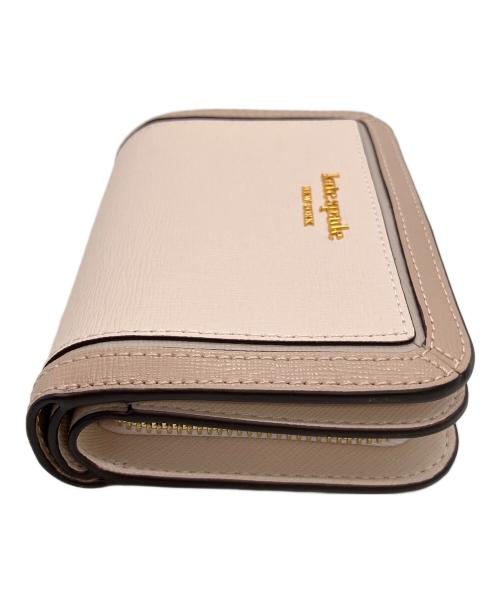 Kate Spade（ケイトスペード）Kate Spade (ケイトスペード) 2つ折り財布 ピンクの古着・服飾アイテム