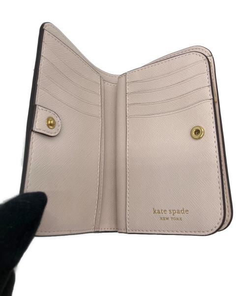Kate Spade（ケイトスペード）Kate Spade (ケイトスペード) 2つ折り財布 ピンクの古着・服飾アイテム