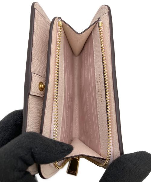 Kate Spade（ケイトスペード）Kate Spade (ケイトスペード) 2つ折り財布 ピンクの古着・服飾アイテム