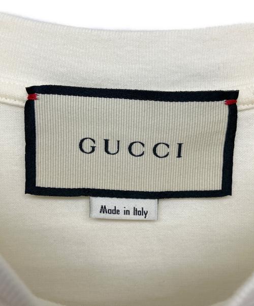 GUCCI（グッチ）GUCCI (グッチ) 565806　半袖カットソー ホワイト サイズ:Sの古着・服飾アイテム