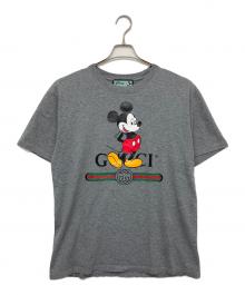 GUCCI×DISNEY（グッチ×ディズニー）の古着「半袖カットソー」｜グレー