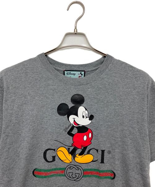 GUCCI（グッチ）GUCCI (グッチ) Disney (ディズニー) 半袖カットソー グレー サイズ:Sの古着・服飾アイテム