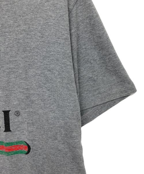 GUCCI（グッチ）GUCCI (グッチ) Disney (ディズニー) 半袖カットソー グレー サイズ:Sの古着・服飾アイテム