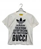 adidas×GUCCIアディダス×グッチ）の古着「半袖カットソー」｜ホワイト