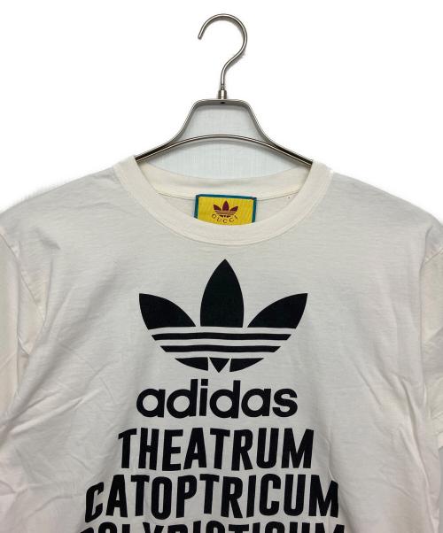 adidas（アディダス）adidas (アディダス) GUCCI (グッチ) 半袖カットソー ホワイト サイズ:XSの古着・服飾アイテム