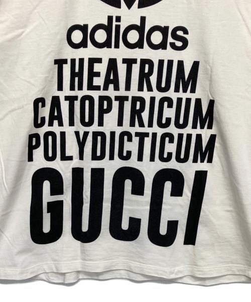 adidas（アディダス）adidas (アディダス) GUCCI (グッチ) 半袖カットソー ホワイト サイズ:XSの古着・服飾アイテム
