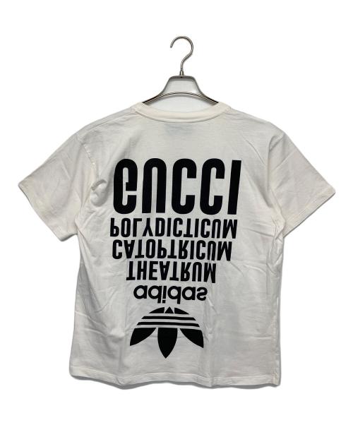 adidas（アディダス）adidas (アディダス) GUCCI (グッチ) 半袖カットソー ホワイト サイズ:XSの古着・服飾アイテム