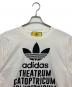 adidas (アディダス) GUCCI (グッチ) 半袖カットソー ホワイト サイズ:XS：25000円