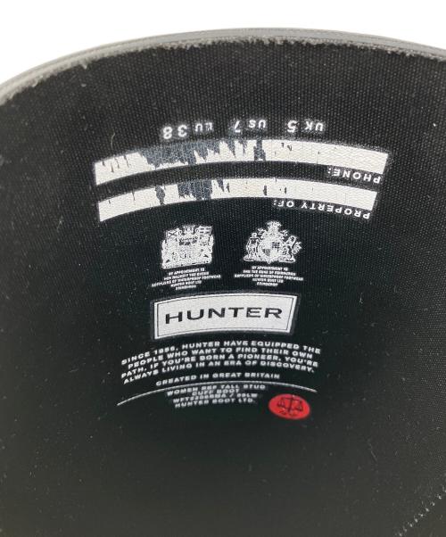 HUNTER（ハンター）HUNTER (ハンター) レインブーツ ブラック サイズ:EU38の古着・服飾アイテム