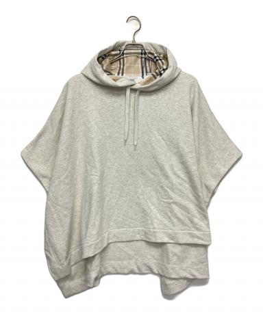 BURBERRY LONDON フード付きスウェットポンチョ38 中古・古着通販】BURBERRY (バーバリー) 8113913 スウェットポンチョ