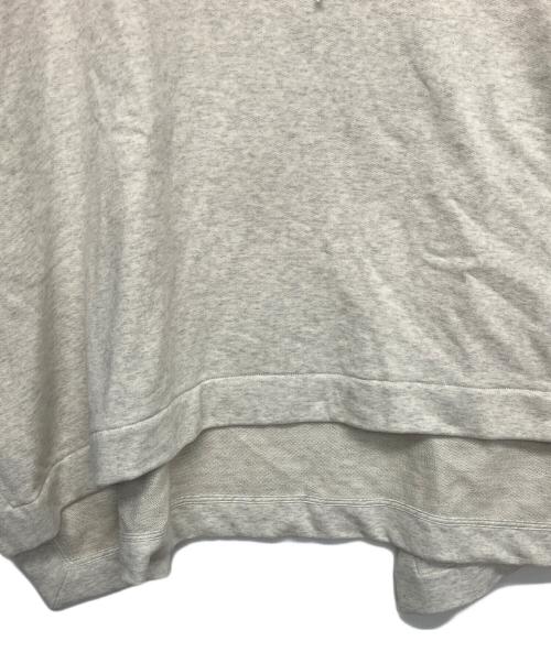 BURBERRY（バーバリー）BURBERRY (バーバリー) 8113913　スウェットポンチョ ライトグレー サイズ:M 未使用品の古着・服飾アイテム
