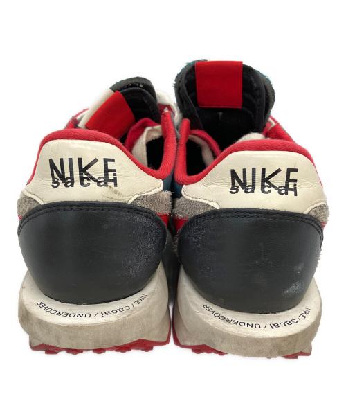 NIKE（ナイキ）NIKE (ナイキ) sacai (サカイ) UNDERCOVER (アンダーカバー) DJ4877-300　スニーカー レッド×ネイビー サイズ:28.5cmの古着・服飾アイテム