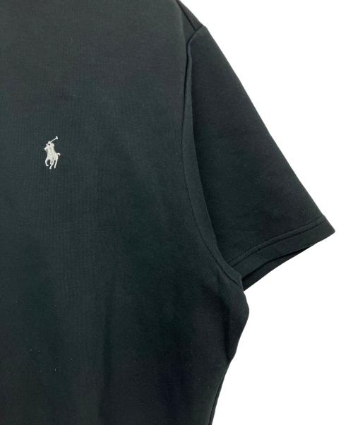 POLO RALPH LAUREN（ポロ・ラルフローレン）POLO RALPH LAUREN (ポロ・ラルフローレン) 半袖スウェット ブラック サイズ:XLの古着・服飾アイテム