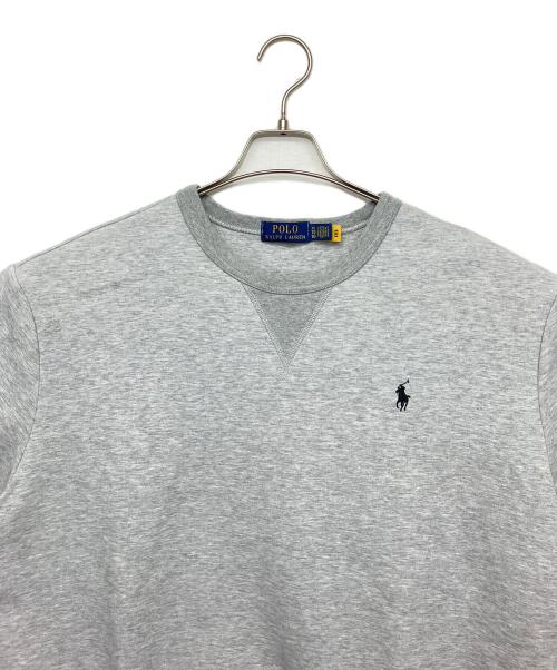 POLO RALPH LAUREN（ポロ・ラルフローレン）POLO RALPH LAUREN (ポロ・ラルフローレン) 半袖スウェット グレー サイズ:XLの古着・服飾アイテム
