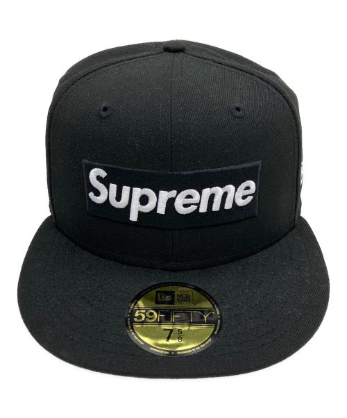 New Era（ニューエラ）New Era (ニューエラ) SUPREME (シュプリーム) キャップ ブラック サイズ:60.6cm 未使用品の古着・服飾アイテム