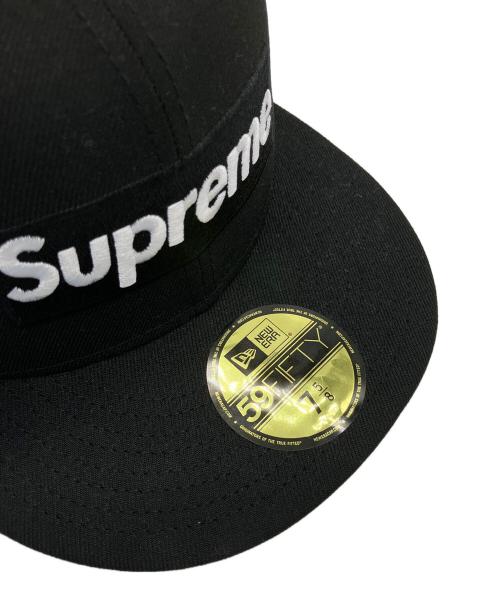 New Era（ニューエラ）New Era (ニューエラ) SUPREME (シュプリーム) キャップ ブラック サイズ:60.6cm 未使用品の古着・服飾アイテム