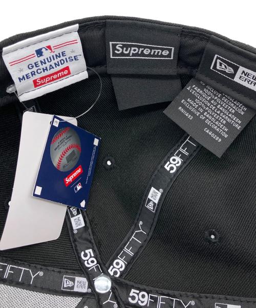 New Era（ニューエラ）New Era (ニューエラ) SUPREME (シュプリーム) キャップ ブラック サイズ:60.6cm 未使用品の古着・服飾アイテム