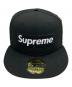 New Era (ニューエラ) SUPREME (シュプリーム) キャップ ブラック サイズ:60.6cm 未使用品：14000円