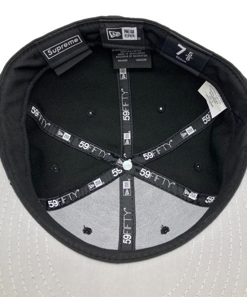 New Era（ニューエラ）New Era (ニューエラ) SUPREME (シュプリーム) キャップ ピンクリボン ブラック サイズ:60.6cmの古着・服飾アイテム