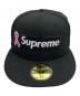 New Era (ニューエラ) SUPREME (シュプリーム) キャップ ピンクリボン ブラック サイズ:60.6cm：12000円