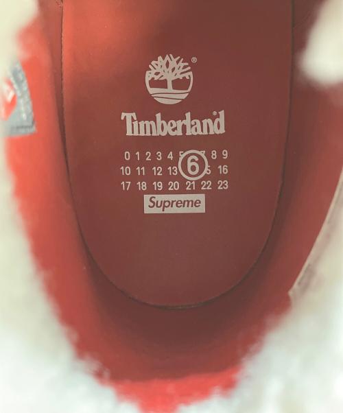 Timberland（ティンバーランド）Timberland MM6 Maison Margiela SUPREME (シュプリーム) Money 6 Inch Premium Waterproof Boot 26SS Week4 マルチカラー サイズ:31 未使用品の古着・服飾アイテム