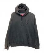 SUPREMEシュプリーム）の古着「Overdyed S Logo Hooded Sweatshirt　23SS」｜グレー