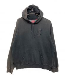 SUPREME（シュプリーム）の古着「Overdyed S Logo Hooded Sweatshirt　23SS」｜グレー