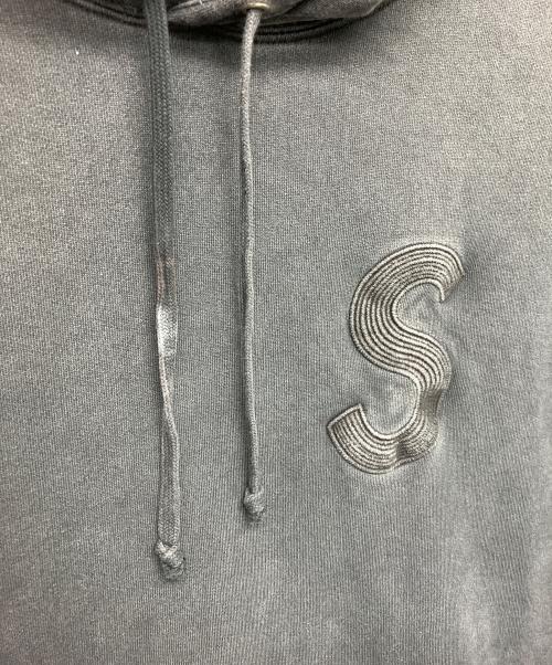 SUPREME（シュプリーム）SUPREME (シュプリーム) Overdyed S Logo Hooded Sweatshirt　23SS グレー サイズ:XXLの古着・服飾アイテム