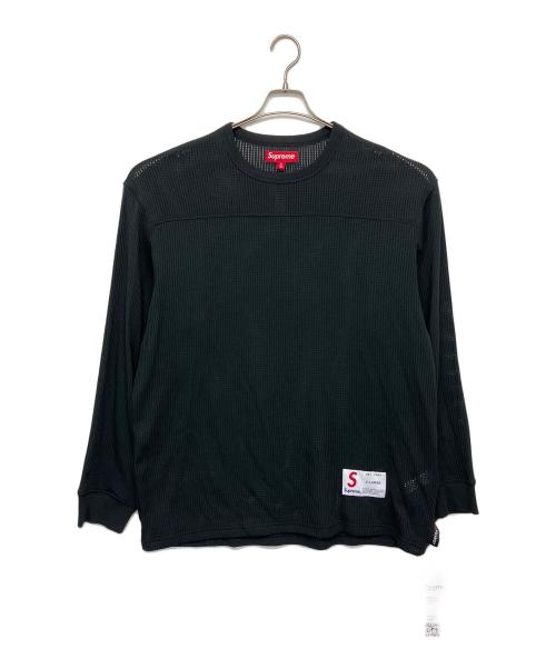 SUPREME（シュプリーム）SUPREME (シュプリーム) Polartec Mesh L/S Football Top　25SS　 ブラック サイズ:XL 未使用品の古着・服飾アイテム