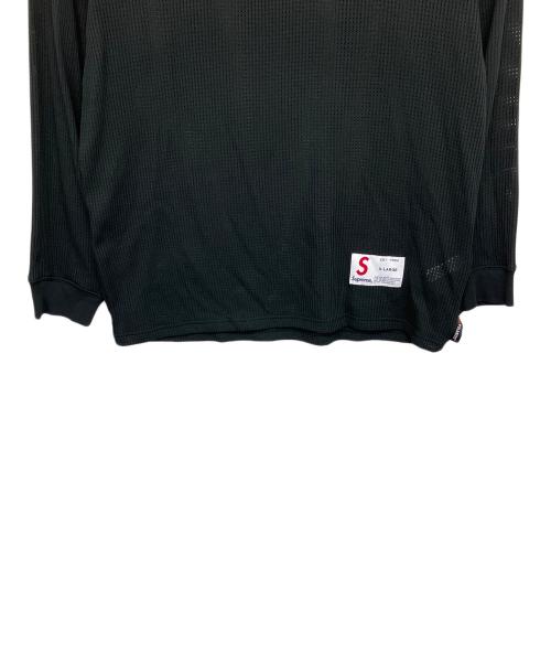 SUPREME（シュプリーム）SUPREME (シュプリーム) Polartec Mesh L/S Football Top　25SS　 ブラック サイズ:XL 未使用品の古着・服飾アイテム