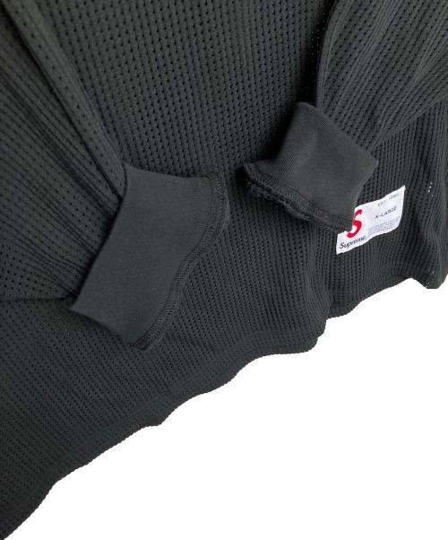 SUPREME（シュプリーム）SUPREME (シュプリーム) Polartec Mesh L/S Football Top　25SS　 ブラック サイズ:XL 未使用品の古着・服飾アイテム