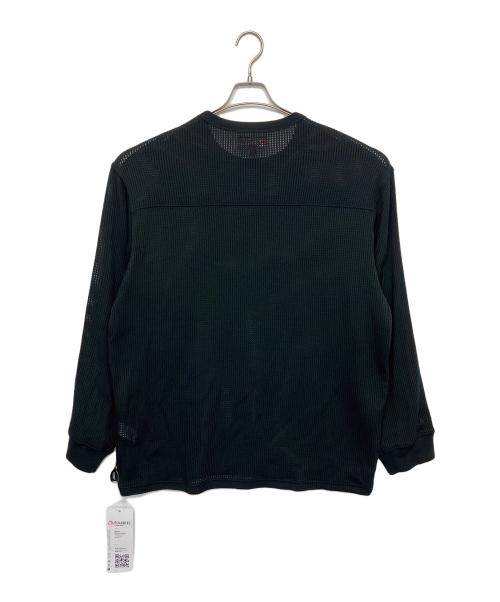 SUPREME（シュプリーム）SUPREME (シュプリーム) Polartec Mesh L/S Football Top　25SS　 ブラック サイズ:XL 未使用品の古着・服飾アイテム