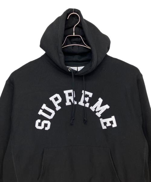 SUPREME（シュプリーム）SUPREME (シュプリーム) Champion (チャンピオン) Hooded Sweatshirt ブラック サイズ: 2XLの古着・服飾アイテム