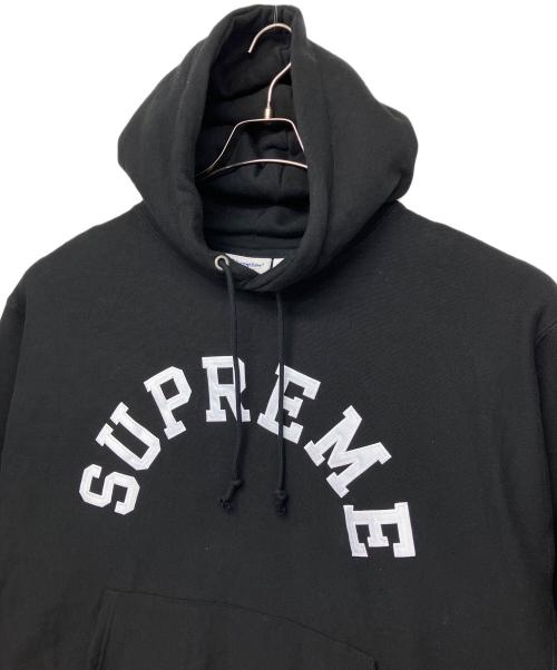 SUPREME（シュプリーム）SUPREME (シュプリーム) Champion (チャンピオン) Hooded Sweatshirt ブラック サイズ: 2XLの古着・服飾アイテム