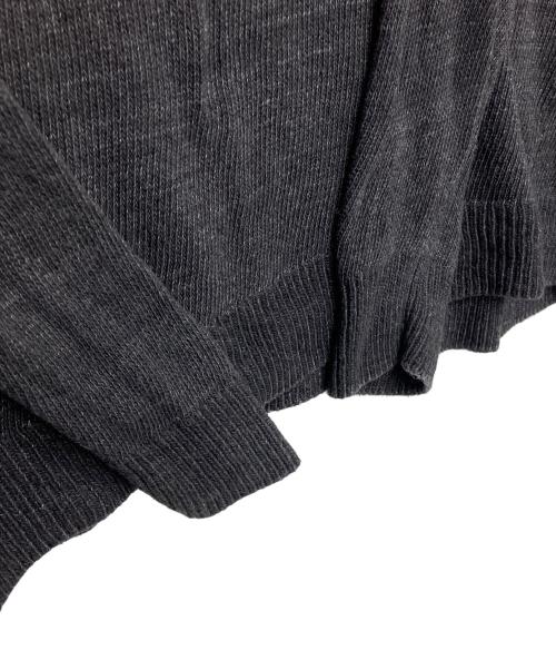 COMOLI（コモリ）COMOLI (コモリ) 7G クルーネックニット ブラック サイズ:３の古着・服飾アイテム