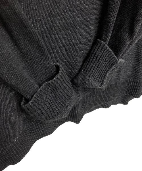 COMOLI（コモリ）COMOLI (コモリ) 7G クルーネックニット ブラック サイズ:３の古着・服飾アイテム