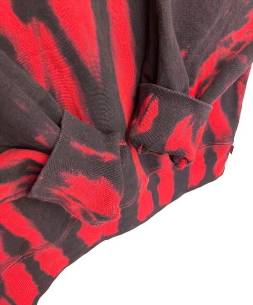 SUPREME（シュプリーム）SUPREME (シュプリーム) Small Box Crewneck Red Dye　21AW　スウェット レッド×ブラック サイズ:Mの古着・服飾アイテム