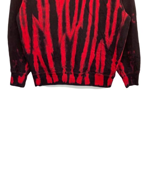 SUPREME（シュプリーム）SUPREME (シュプリーム) Small Box Crewneck Red Dye　21AW　スウェット レッド×ブラック サイズ:Mの古着・服飾アイテム