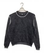 stussyステューシー）の古着「FA24　117239　Faded Cotton Crew」｜グレー
