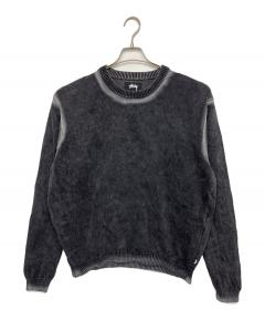 中古・古着通販】stussy (ステューシー) Faded Cotton Knit Crew