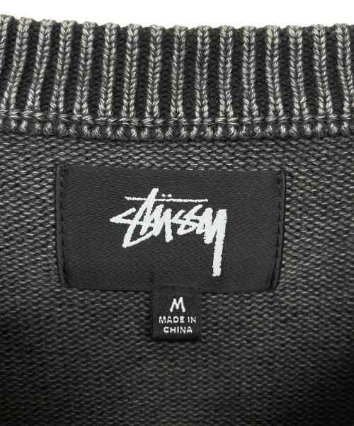 stussy（ステューシー）stussy (ステューシー) FA24　117239　Faded Cotton Crew グレー サイズ:Mの古着・服飾アイテム