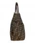 FENDI (フェンディ) ズッカ ハンドバッグ ブラウン：80000円