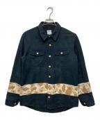 VISVIMビズビム）の古着「black elk flannel shirt」｜ブラック