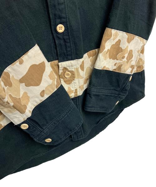 VISVIM（ビズビム）VISVIM (ビズビム) black elk flannel shirt ブラック サイズ:３の古着・服飾アイテム