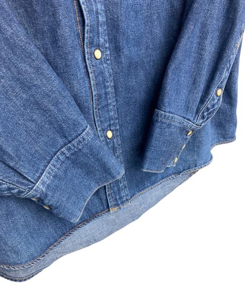 VISVIM（ビズビム）VISVIM (ビズビム) デニムシャツ インディゴ サイズ:3の古着・服飾アイテム